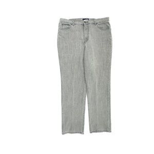Basic Editions Classic Fit Women's size 14 Gray Denim Jeans